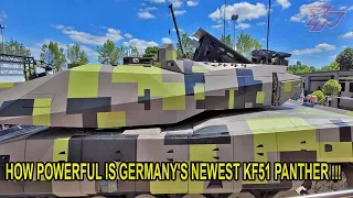 How Powerful is Germany's Newest KF51 Panther Main Battle Tank?