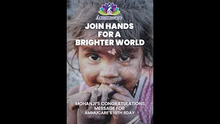 Mohanji's congratulation message for Ammucare's 19th birthday I #shorts