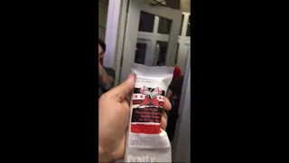 CM Punk Ice Cream Bars being handed out at the United Center after AEW Rampage: The First Dance