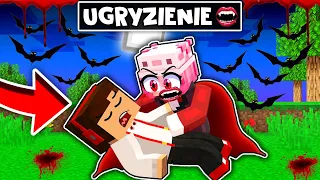 ZOSTAŁEM UGRYZIONY PRZEZ WAMPIRA W MINECRAFT?! GPLAY & LAKI