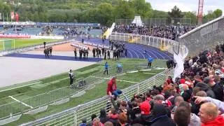 Thüringenpokalfinale Rot Weiss Erfurt gegen Jena