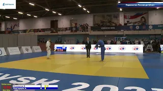 55 kg Коновалов К Благодарёв А 07 11 2021 Т1 Первенство России по дзюдо до 18 лет, ИЖЕВСК