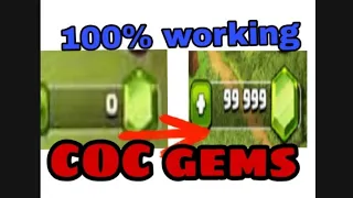 COC free green gems legally /no root /no app/no play store/Siddhh Agarkar