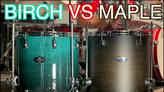 BIRCH VS MAPLE - Drum Shell Comparison