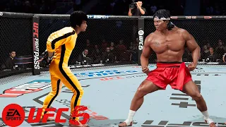 UFC5 Bruce Lee vs Bolo Yeung UFC 5 EA Sports - Epic Fight