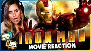 IRON MAN (2008) Movie Reaction! | First Time Watch! | Robert Downey Jr | Jeff Bridges | MARVEL