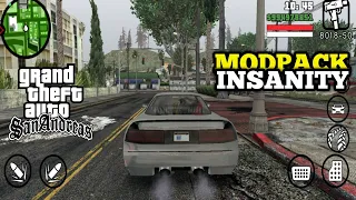 Kalian Wajib Cobaa!! Modpack INSANITY FULL HD GTA Sa android