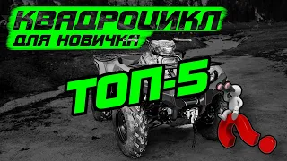 ТОП-5 квадроциклов для новичка