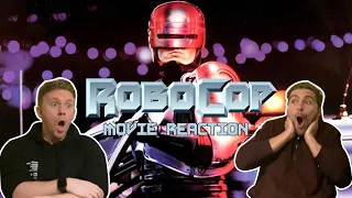 RoboCop (1987) MOVIE REACTION! FIRST TIME REACTING!!