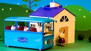 Peppa Pig's School Bus Playset