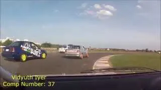 Crazy 1st Lap- On board Jr Touring Car (Crashes and Spins Special :)
