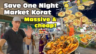 Save One Night Market Korat: The biggest in Thailand & super cheap!