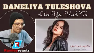 Reaction🎵Daneliya Tuleshova - Like You Used To (Lyric Video) | Ramley Reacts