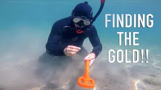 I Found 3 Rings GOLD & Much MORE!! with CHEAP Underwater Metal Detector