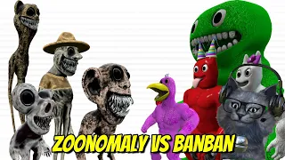 ZOONOMALY VS GARTEN OF BANBAN BEROTOT - Garry's Mod Indonesia