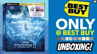 FROZEN 2 4K (Steelbook) Unboxing and Review With Commentary