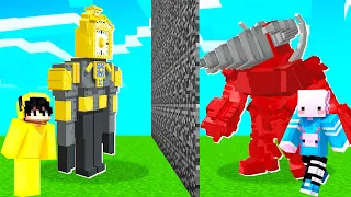 MEGA TİTAN SAW MAN VS TİTAN TRİ MAN | Minecraft