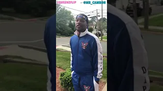 CAMRON PUNCHES QUEENZFLIP - FOR PULLING UP TO HIS MOTHERS HOUSE