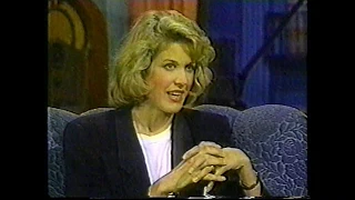 Paula Zahn - interview on Challenger disaster + more - Later with Bob Costas 11/12/90