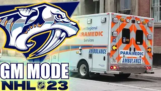 NHL 23 - Nashville Predators - GM Mode Commentary ep 15