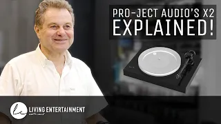 Pro-Ject Audio Systems X2 Turntable Explained! With Heinz Lichtenegger