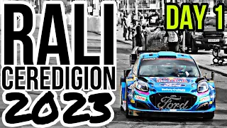 RALI CEREDIGION - Day 1 Highlights! (Flat-out Action, Mistakes, FAST Closed road stages & MORE!)