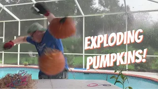 EXPLODING PUMPKINS with Coach Paul! | DIY STEM