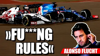 Alonso schimpft über Überholregeln in der Formel 1!