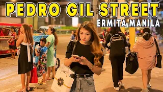 ERMITA MANILA Night Rush | Walking Tour Amidst the Evening Crowd |  #ermitamanila