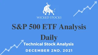 Daily S&P 500 SPDR (SPY) ETF Technical Analysis - Thursday, December 2nd