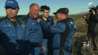 South Florida Father, Son Make History Launching Into Space Aboard Blue Origin Rocket