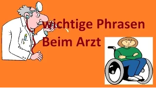 Alltagsdeutsch/бытовой немецкий/визит к врачу