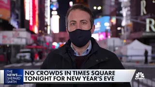 New York City sees empty streets for New Year's Eve during Covid-19