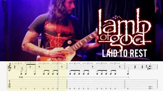 Laid to rest - Lamb of God (GUITAR COVER & TABS)