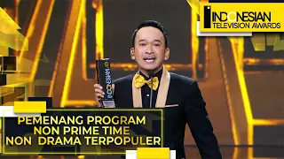 Pemenang  Program Non Prime Time Non  Drama Terpopuler |  Indonesian Television Awards 2022