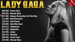 Lady Gaga Greatest Hits 2024 Collection - Top 10 Hits Playlist Of All Time