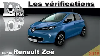 Renault Zoé: vérifications et sécurité routière