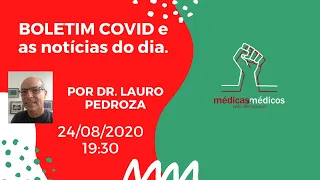 19h30 Boletim da Covid. Bolsonaro, porque sua esposa Michelle recebeu 89 mil do Queiroz?