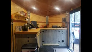 DIY TRAMPER (a CARGO TRAILER converted into a CAMPER)