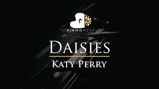 Katy Perry - Daisies - Piano Karaoke Instrumental Cover with Lyrics