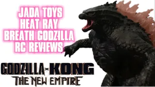 Heat ray Godzilla rc unboxing and review!!!! Godzilla x Kong the new empire (Jada toys)