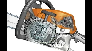 Полная разборка бензопилы STIHL MS 250