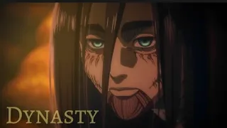 Dynasty🎵 -  "Eren Yeager" and "Mikasa Ackerman" | Attack on titan