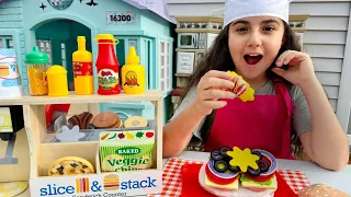 Pretend Play with  Kitchen Food Toys