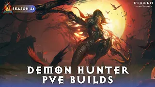 Diablo Immortal - Demon Hunter PVE Builds Season 24