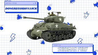 BROADCAST ON TWITCH - / REVIEW MODEL OF ITALERI "SHERMAN FURY" | IN SPANISH 🇪🇸 - DonGregorioYJack