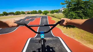 ESTA PUMP TRACK es MUY DIVERTIDA! | BMX POV | TALAVERA DE LA REINA