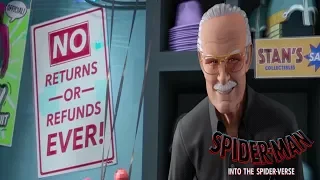 Spider Man Into the Spider Verse (2018) HD - Stan Lee Cameo