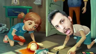 الجار النفسيه وعياله رجعو من جديد!! Hello Neighbor Hide and Seek