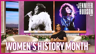 Jennifer Hudson Honors Beyoncé, Céline Dion & Patti Labelle for Women’s History Month